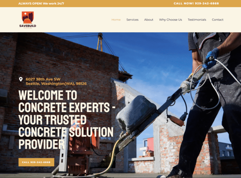 concrete company website